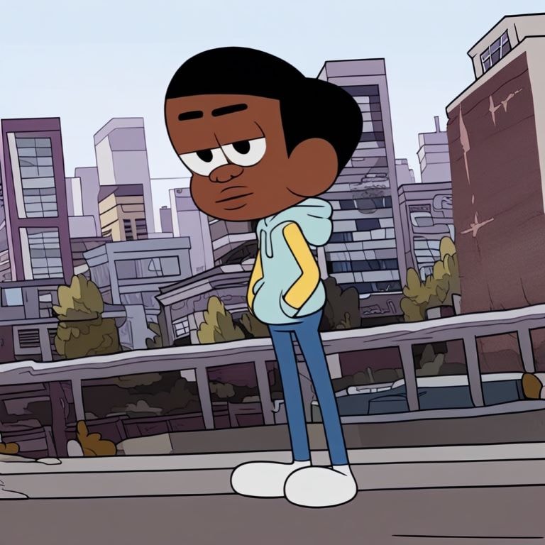 Craig Williams in cartoon style