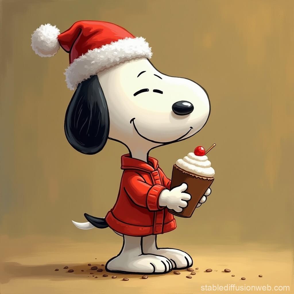 Snoopy from Peanuts comic strip