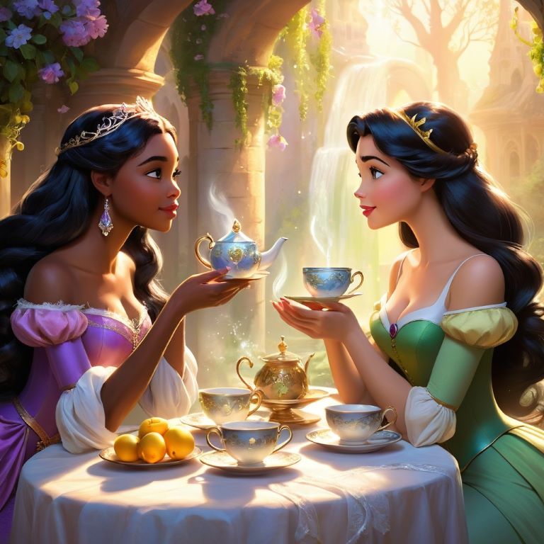 Tiana in her restaurant