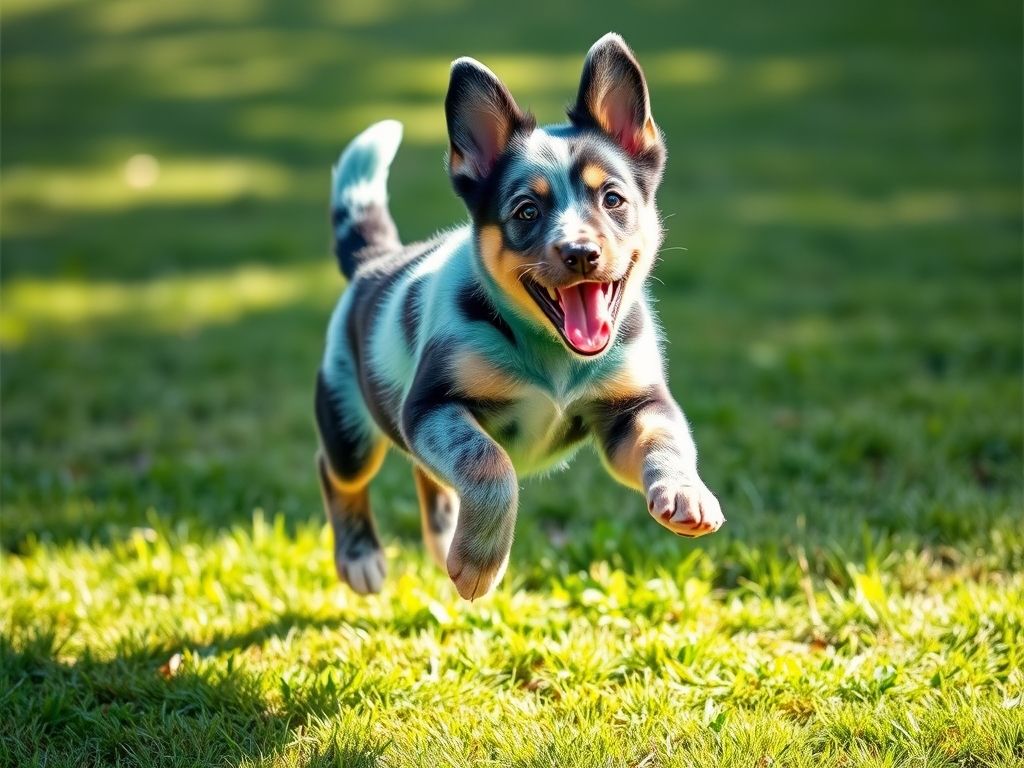 Bluey - The Beloved Australian Animation Icon Bluey's playful portrait with her signature blue fur and adventurous spirit
