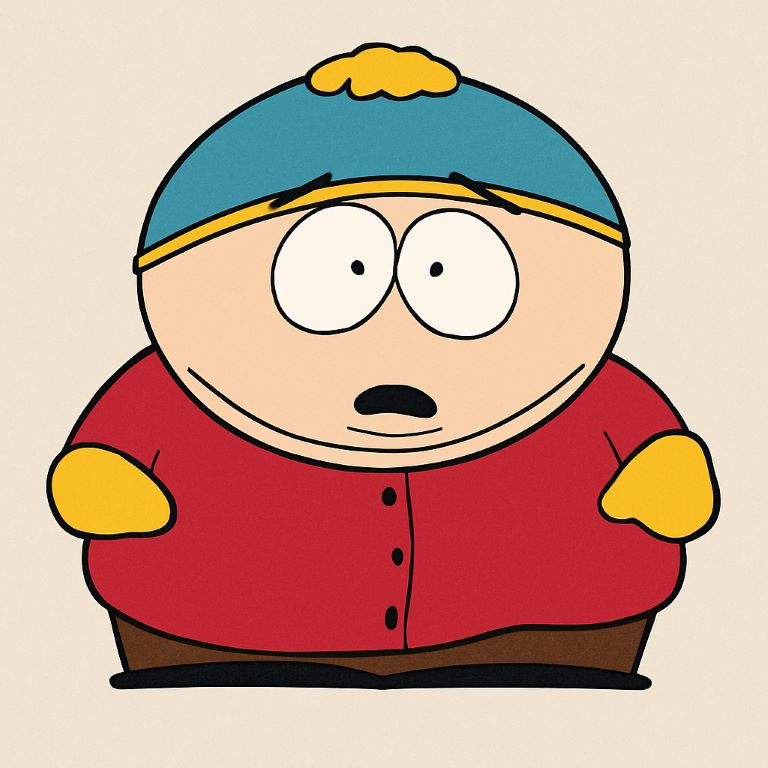 Classic Eric Cartman Eric Cartman in classic South Park style