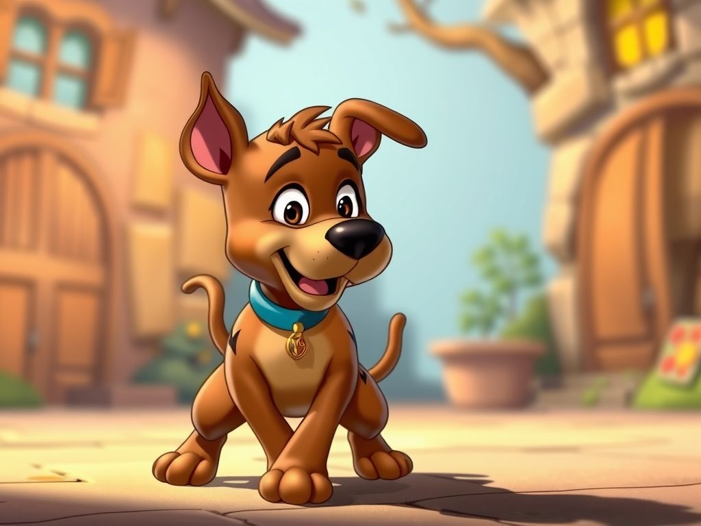 Scrappy-Doo - Puppy Power! Scrappy-Doo looking feisty